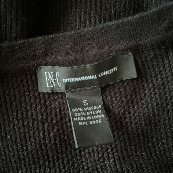 Keyhole sweater classic knit by INC - Picture 3 of 3